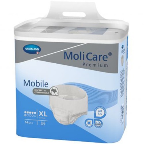 Hartmann Molicare Mobile X-Large Πάνες Ακράτειας 14τμχ 