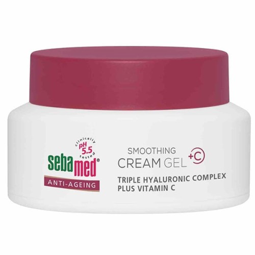 Sebamed Anti-Ageing Smoothing Cream Gel + Vitamin C Αντιρυτιδική Κρέμα 50ml