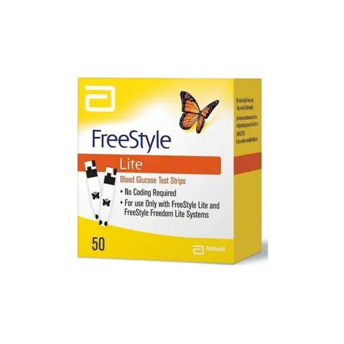 Abbott FreeStyle Lite Ταινίες Μέτρησης Σακχάρου 50 τμχ