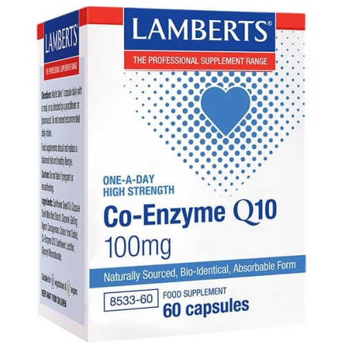 Lamberts Co-Enzyme Q10 100 mg 60Caps