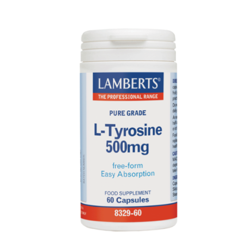 Lamberts L-Tyrosine 500mg 60Caps