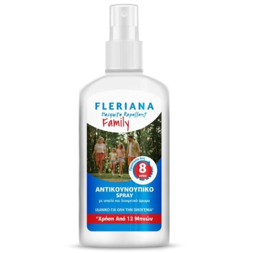 Fleriana Mosquito Repellent Family Αντικουνουπικό Σπρέι 100ml