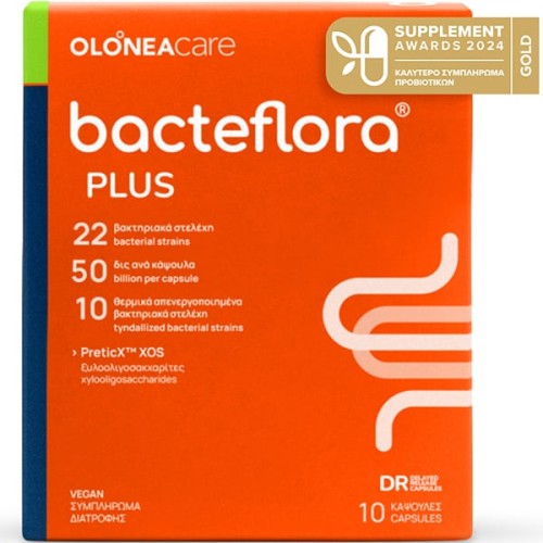 Olonea BacteFlora Plus 10Κάψουλες 