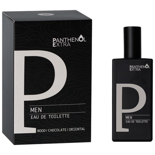 Panthenol Extra Men Eau de Toilette Ανδρική Κολώνια με Άρωμα Ξύλου, Σοκολάτας & Εξωτικών Λουλουδιών 50ml