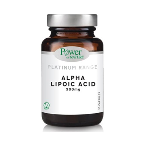 Power of Nature Platinum Range Alpha Lipoic Acid 300mg 30Caps