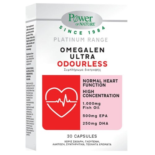 Power Of Nature Platinum Range Omegalen Ultra 30Caps