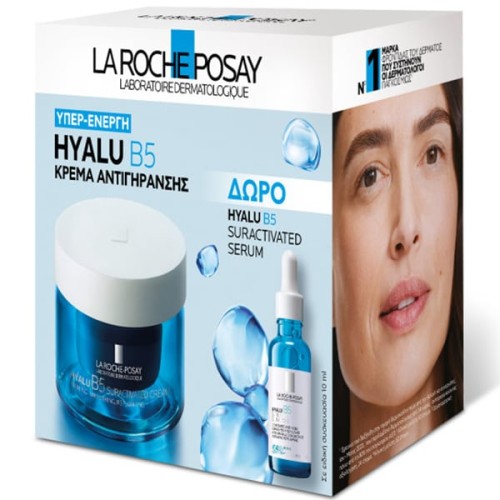La Roche-Posay Promo Hyalu B5 Suractivated Cream Αντιρυτιδική Κρέμα για Άμεση Σύσφιξη 50ml & Δώρο Hyalu B5 Suractivated Serum Αντιρυτιδικός Ορός 10ml