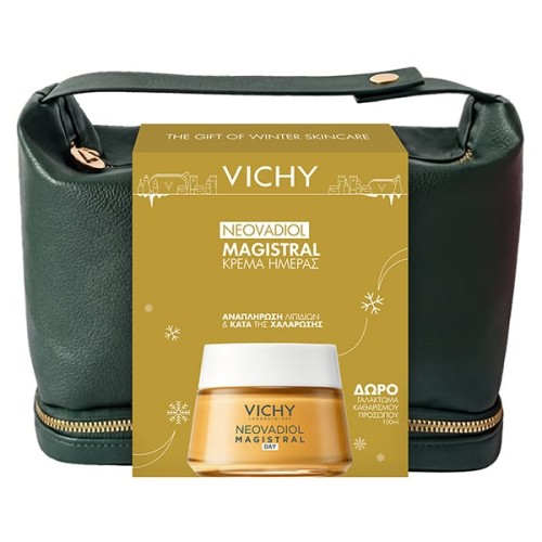 Vichy Xmas Promo Neovadio Magistral Κρέμα Ημέρας Αναπλήρωσης Λιπιδίων & Σύσφιξης 50ml & Δώρο Purete Thermale Γαλάκτωμα Καθαρισμού 100ml & Νεσεσέρ