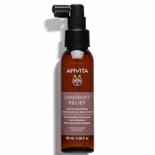 Apivita Dandruff Relief Λοσιόν Άμεσης Ανακούφισης για Ξηρή & Λιπαρή Πιτυρίδα 100ml