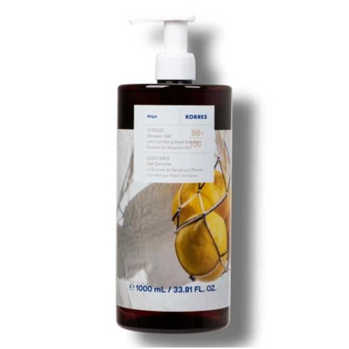 Korres Αφρόλουτρο Κίτρο 1000ml