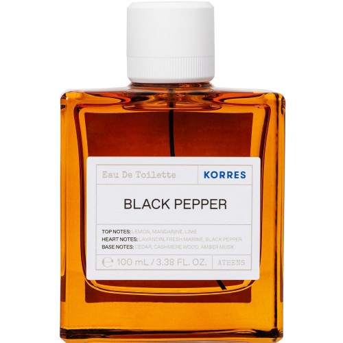 Korres Black Pepper Eau De Toilette 100ml