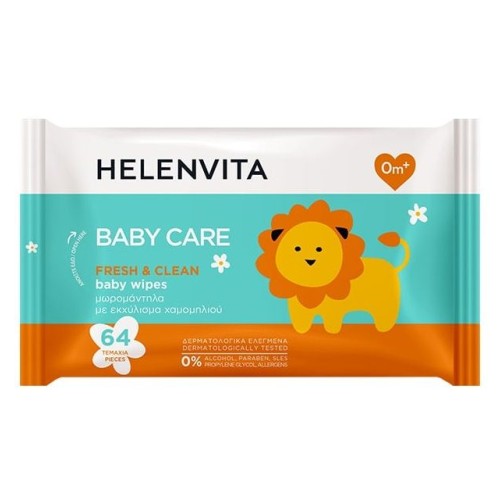 Helenvita Baby Mωρομάντηλα 64τμχ