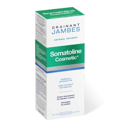 Somatoline Cosmetic Drainant Jambes Αποσυμφόρηση Ποδιών Εντατικό Cryogel 200ml