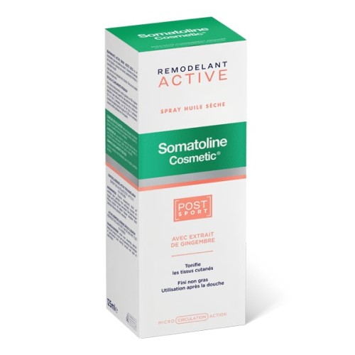 Somatoline Cosmetic  Active Dry Oil Spray Post Sport Ξηρό Έλαιο για Σμίλευση 125ml