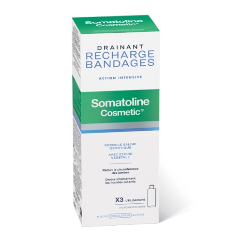 Somatoline Cosmetic Recharge Bandages Solution Διάλυμα Επαναπλήρωσης για Επιδέσμους Αποσυμφόρησης 400ml