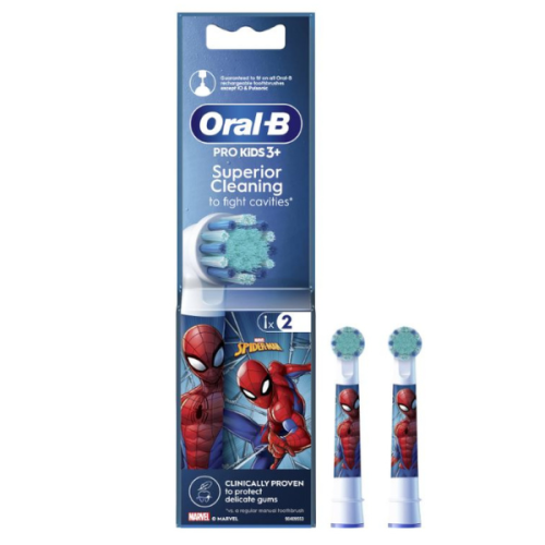 Oral-B Pro Kids 3+ Superior Cleaning Spiderman 2 Ανταλλακτικά 