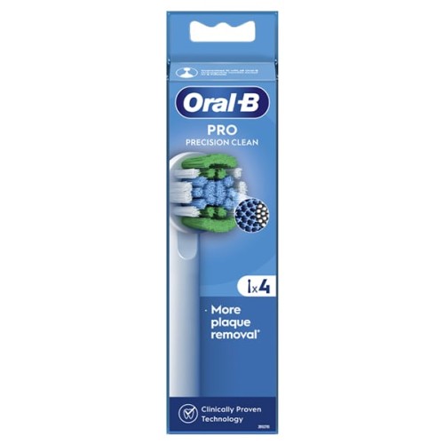 Oral-B Pro Precision Clean Ανταλλακτικές Κεφαλές Ηλεκτρικής Οδοντόβουρτσας 4 τεμάχια