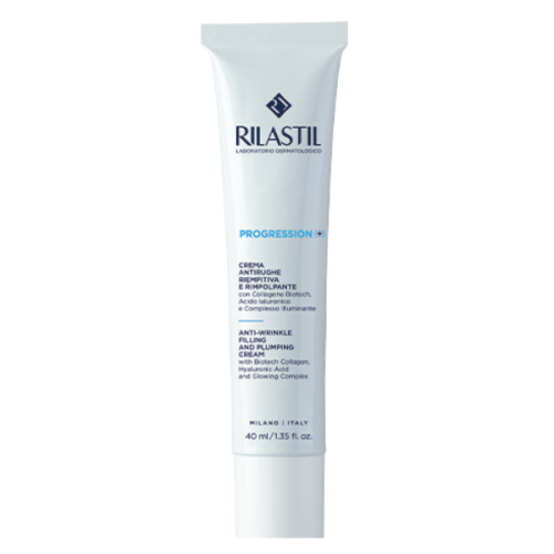 Rilastil Progression (+) Anti-Wrinkle Filling & Plumping Cream Αντιρυτιδική Κρέμα Ελαφριάς Υφής 40ml