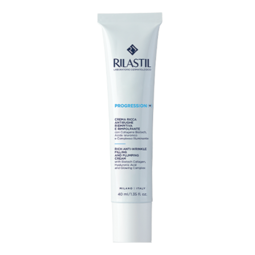Rilastil Progression (+) Rich Anti-Wrinkle Filling & Plumping Cream Αντιρυτιδική Κρέμα Πλούσιας Υφής  40ml