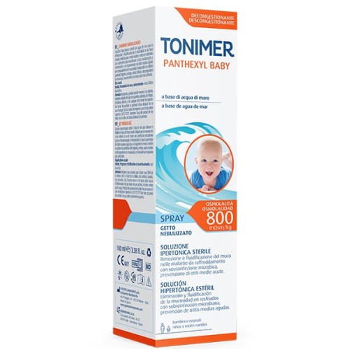 Tonimer Lab Panthexyl Baby Spray Υπέρτονο Διάλυμα με Θαλασσινό Νερό 100ml