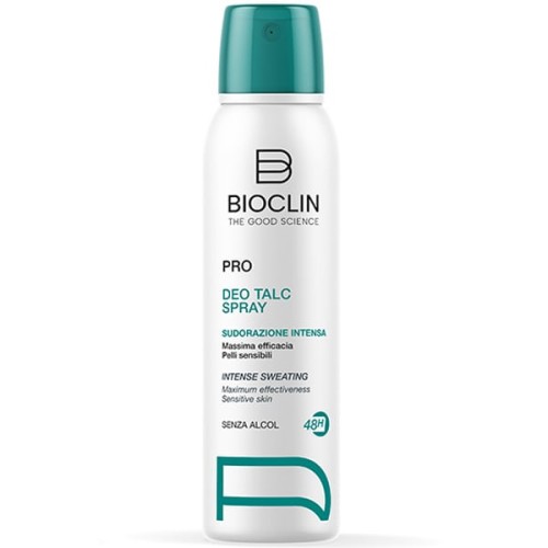 Bioclin Pro Deo Talc Spray Intensive Sweating 48h Αποσμητικό Σπρέι για Έντονη Εφίδρωση 150ml