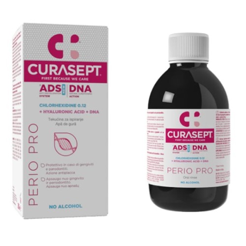 Curasept Perio ADS 0.12 % Chlorhexidine+PVP-VA+Hyaluronic Acid Mouthwash 200ml