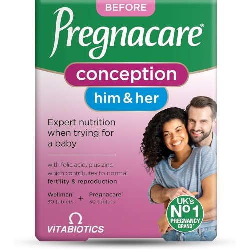 Pregnacare Him & Her Conception 2x30 Tablets 