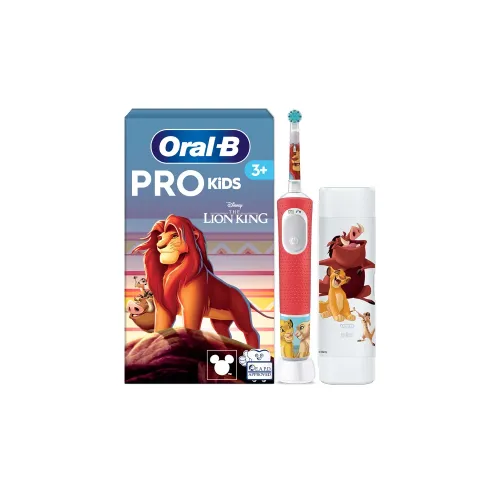 Oral-B Pro Kids 3+ Lion King Edition Παιδική Ηλεκτρική Οδοντόβουρτσα 