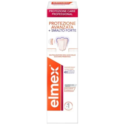  Elmex Caries Protection Οδοντόκρεμα Για Ανώτερη Προστασία & Ενίσχυση Σμάλτου 75ml