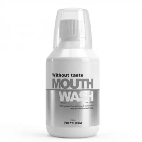 Frezyderm Mouthwash Without Taste Στοματικό Διάλυμα Χωρίς Γεύση & Άρωμα 250ml