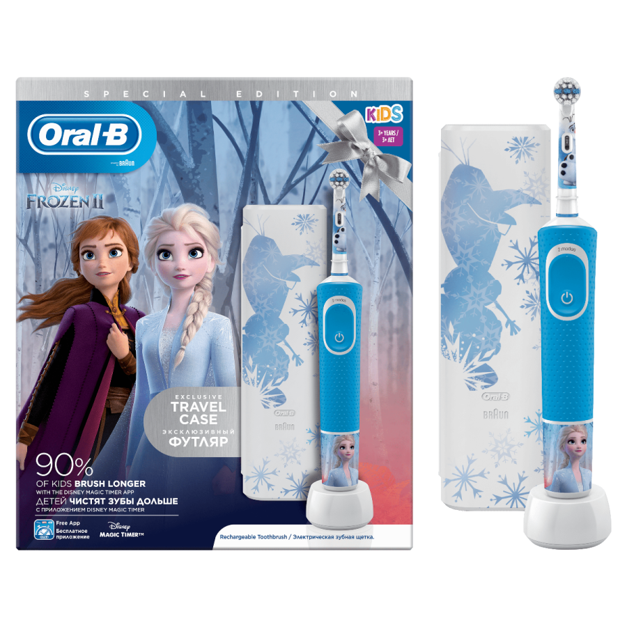 Oral-B Kids Frozen Ηλεκτρική Οδοντόβουρτσα 3+ Χρονών  - Special Edition