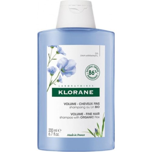 Klorane Lin Volume Shampoo 200ml