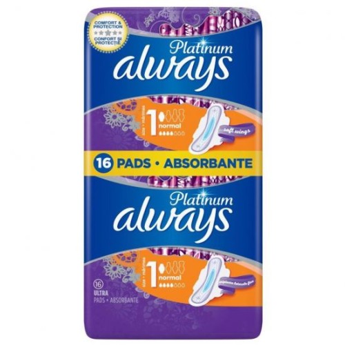 Always Ultra Platinum Normal 1 16 pcs 