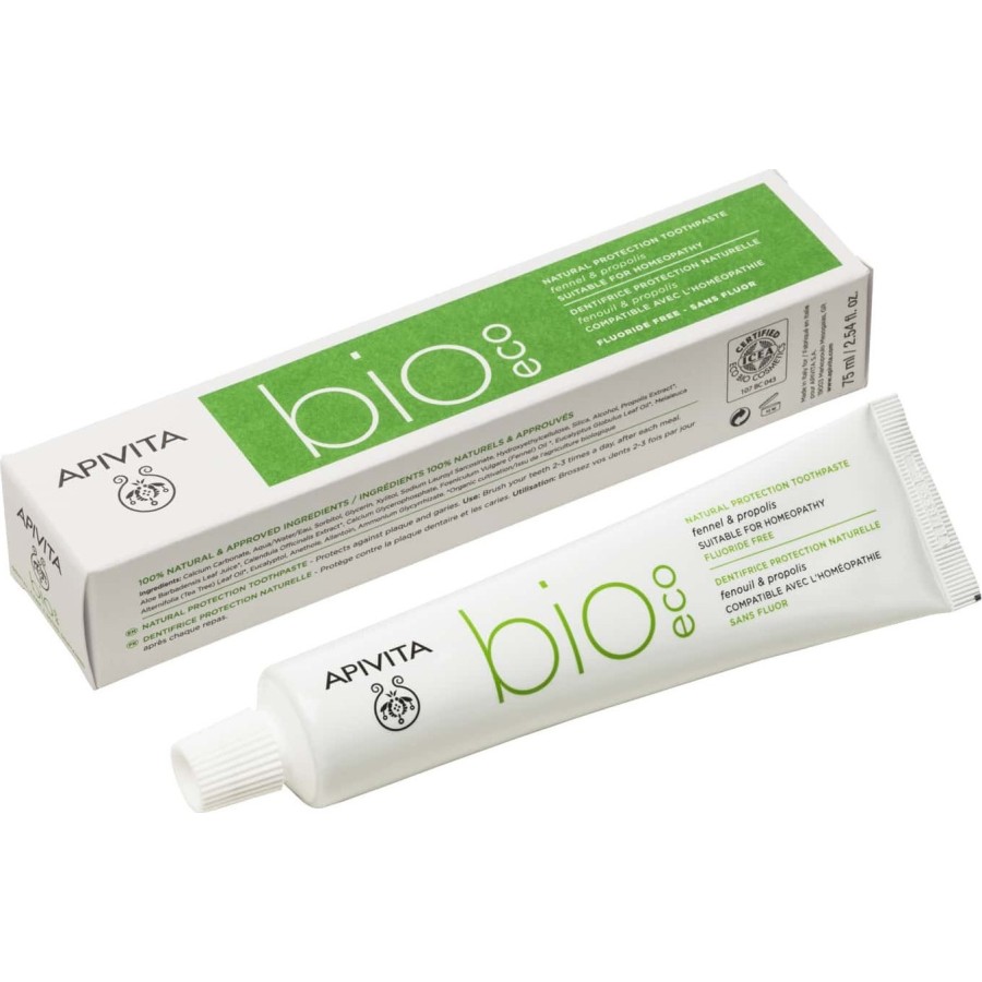 Apivita Bio - Eco Οδοντόκρεμα Φυσικής Προστασίας 75ml