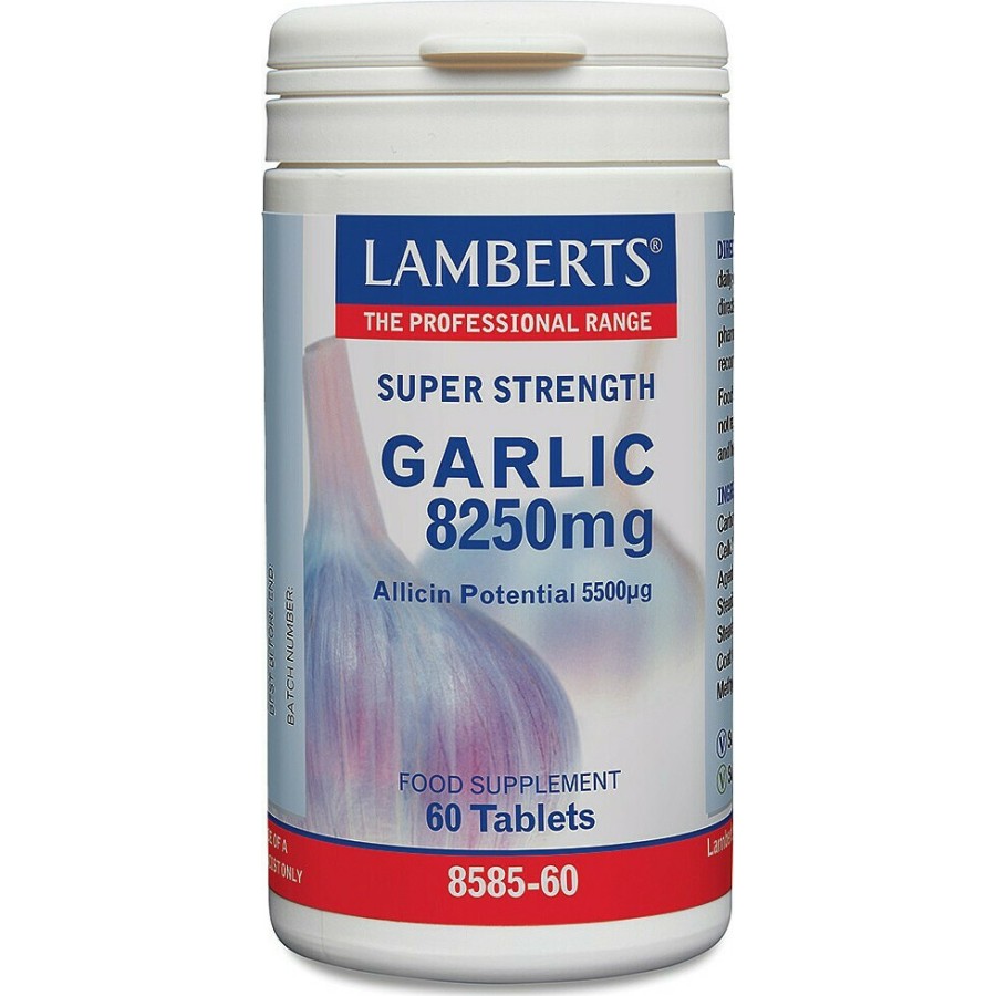 Lamberts Garlic 8250mg 60 ταμπλέτες