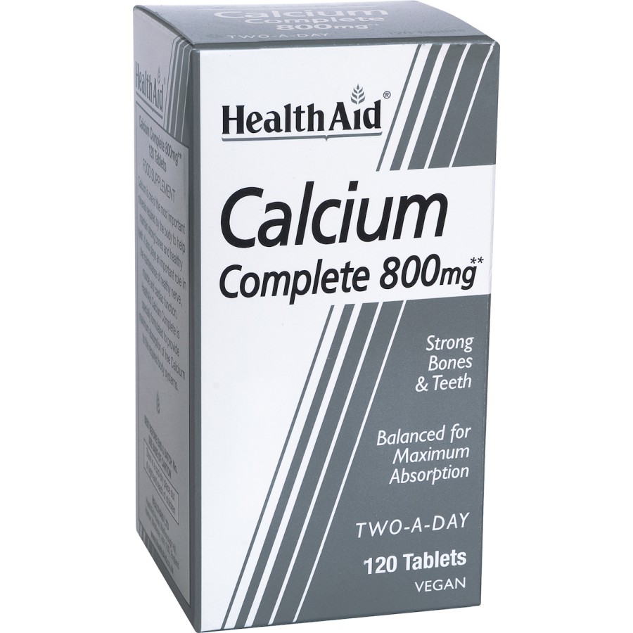 Health Aid Calcium 800mg 120tabl