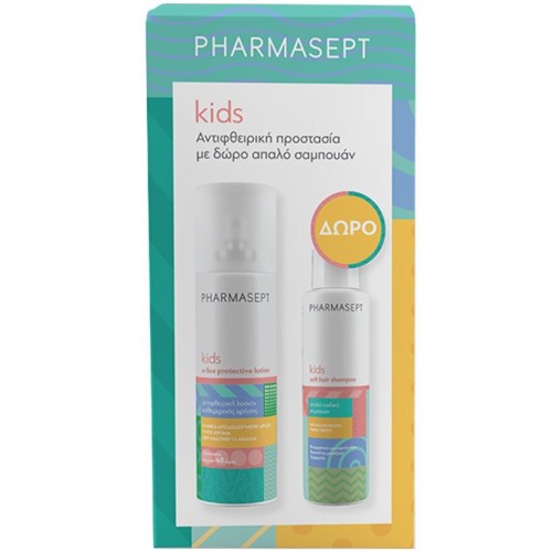 Pharmasept Kids Promo X-Lice Protective Lotion 100ml & Δώρο Soft Hair Shampoo 100ml