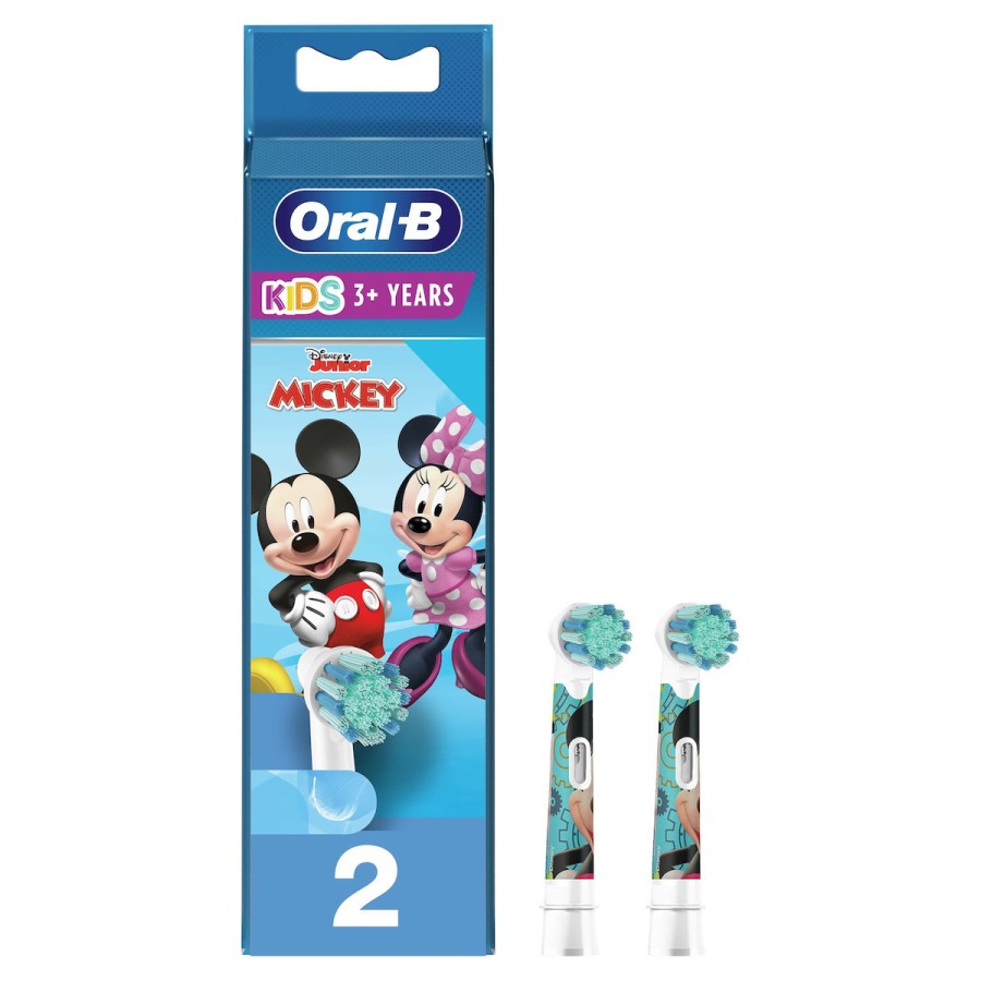 Oral-B Kids Ανταλλακτικά Mickey 3+Ετών 2Τμχ