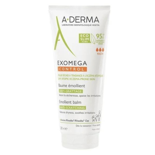A-Derma Exomega Control Baume Emollient 200ml