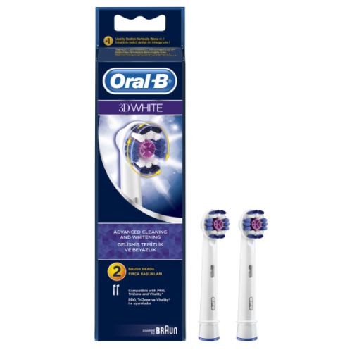 Oral B 3D White Ανταλλακτικά 2τμχ