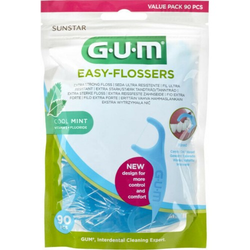 Gum Easy-Flossers Cool Mint 90τμχ