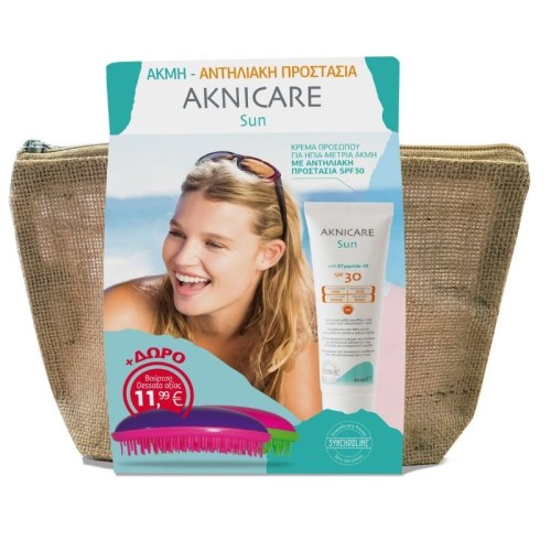 Synchroline Aknicare Sun  & Δώρο Βούρτσα Dessata