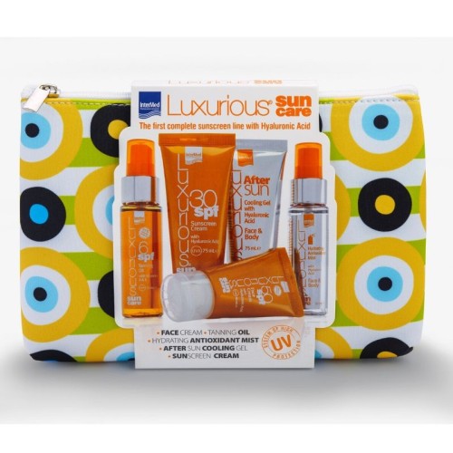 Luxurious Sun Care Travel Toiletry Bag