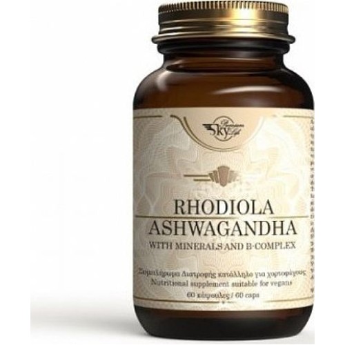 Sky Premium Life Rhodiola Ashwagandha 60 caps