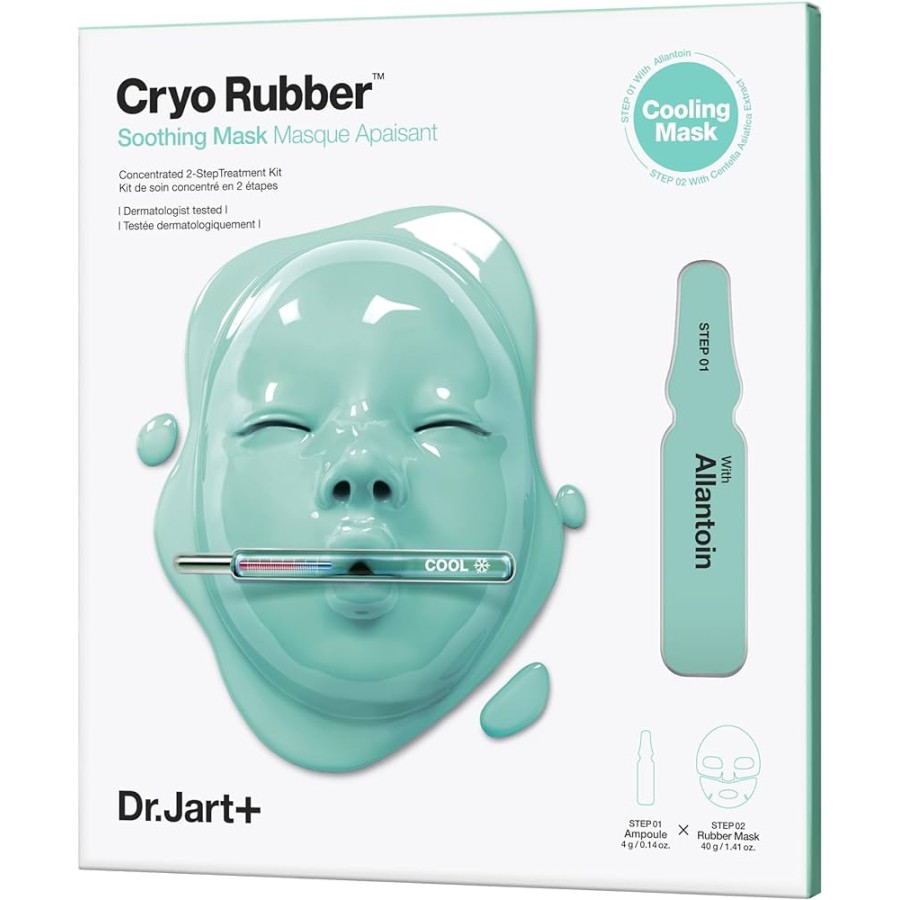 Dr.Jart+ Cryo Rubber Soothing Face Mask 1 Amp 4gr + 1 Rubber Mask 40gr