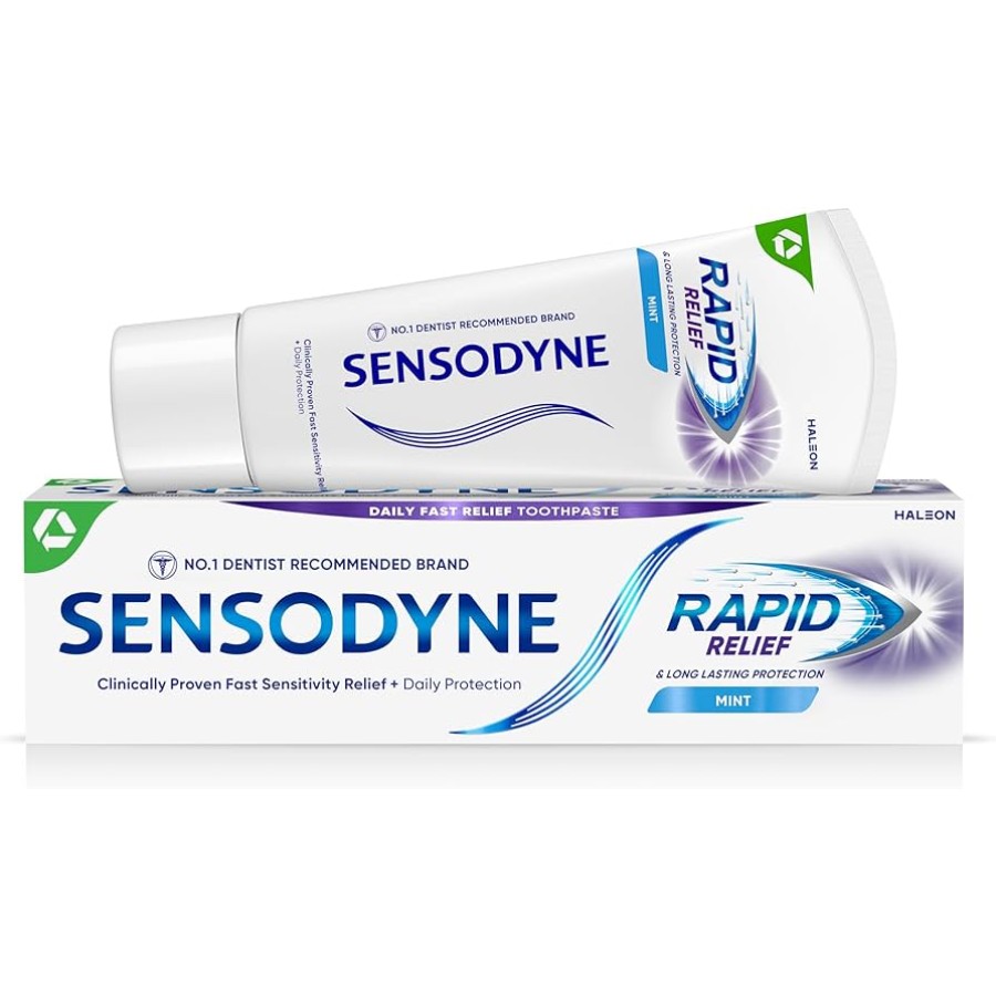 Sensodyne Rapid Relief Mint Toothpaste 75ml
