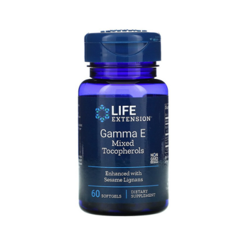 Life Extension Gamma E Tocopherol 60Sofgels