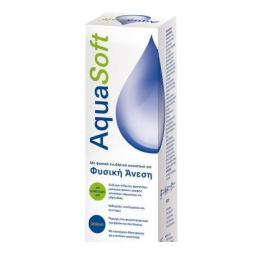 AquaSoft Υγρό Καθαρισμού Φακών 360ml