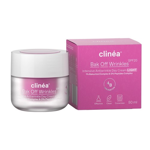 Clinéa Bak Off Wrinkles SPF20 Day Cream Light 50ml.