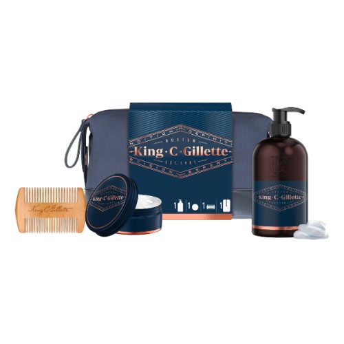 King C. Gillette Ανδρικό Σετ Δώρου Περιποίησης Για τα Γένια